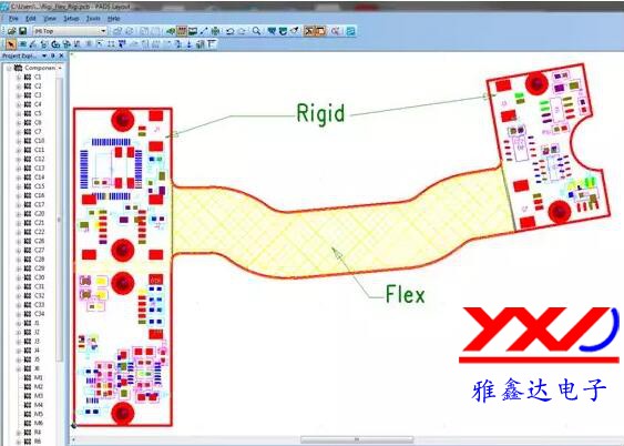 圖 4：剛性/柔性<a href=http://www.coolkuai.com/ target=_blank class=infotextkey>電路</a>板允許最大限度地利用可用空間